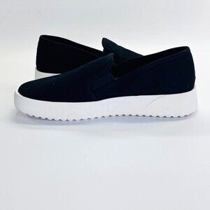 Lucky Brand Women's Gimmony Slip-on Sneaker Size 8.5 in Black Casual Comfort